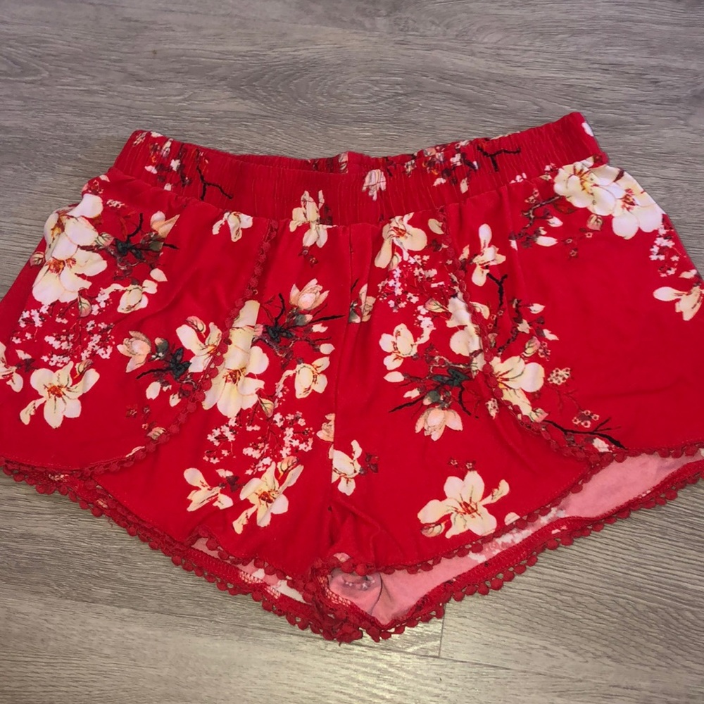 Rue 21 super soft floral shorts